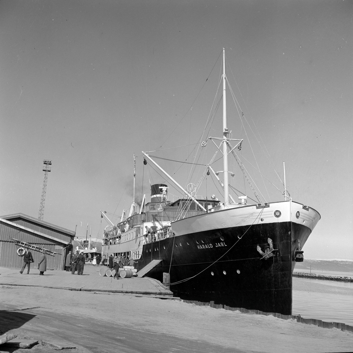 Engelsk, skotsk, irsk fiskeridelegasjon ombord i M/S Ragnvald Jarl
