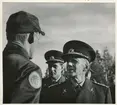 Överste Widegren med FN-militär.