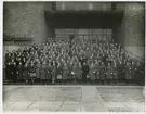 Många representanter för Lottakårer samlade 1949, 25års jubileum.