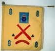 Fjärde komp. standar(utbildningskompani,artilleri).