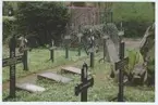 Minnesstenar och kors i tyska Flensburgs kyrkogård
Alter Friedhof.