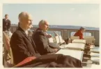 Dansk skytte Ålborg 1971
Reg.chef Överste Selander och
Erik 