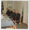 Jubileum? Från vänster: ?  Göte Walter  ?  ?