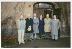 Jubileum ?  Från vänster:  ?  Thore Zetterberg    ?
Gösta Veiden, Karl Thornqvist, Tage Larsson.