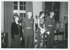 Kadettbal 1980. I 4 officersmäss, blå rummet