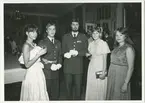 Kadettbal 1980. I 4 Officersmäss. Ryttarsalen.
