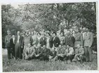 Fotot taget under utflykt till industrierna i
Norrköping under två dagar sommaren 1956.
