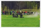 Militärtävling med även civil publik.