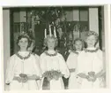Matsalen I 4,1956.Luciafirande.