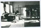 KFÖ, Vikbolandet 1975.
Interiör från en stabsplats.