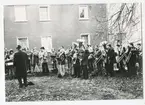 Lützen 1982 med stor blåsorkester.