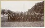 Kungl. Andra livgrenadjärregementets officerskår 1891.