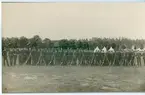 Malmen efter 1867,före sekelskiftet.
Militärer med remingtongevär m/1867.