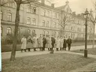 Norrköpings militärskola 1910-tal.
Deltagare på fotot, se under rubrik information.