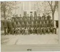 Kompani tillhörande I 4 Malmen 1912.