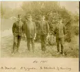 År 1911.M.Hatzell, O Sjögren, R. Stenbock.
Officerare I 4 och I 5 Malmen.