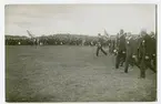 Veteranernas förbimarsch hembygdsfesten 1913.
General L.Tingster.