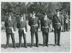En grupp stående I 4- fänrikar, tidigt 1990-tal.