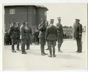 Kasernvakten I 4.Kronprins Gustaf Adolf på besök
sent 1920tal-tidigt 1930tal.