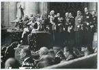 Riksdagens högtidliga öppnande Gustav VI.(se vidare bild 2.)