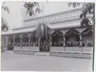 Malmen,officersmässen.
H.M Konung Oscar II troligt 1901.