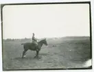 Lägret Malmen 1921.Överstelöjtnant Breitholtz på
