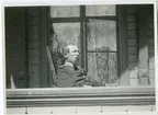 Malmen öster stora veranda kaptenen Grefe Casimir Lewenhaupt.(ca 1921)