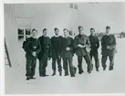 Färdiga för resa över gränsen till Finland 1940.