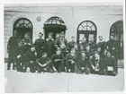 Finlandsfrivilliga på väg till Finland 1940.