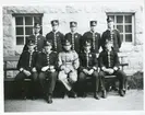Från värnplikten 1928, Egil Born bland kamrater på I 4.