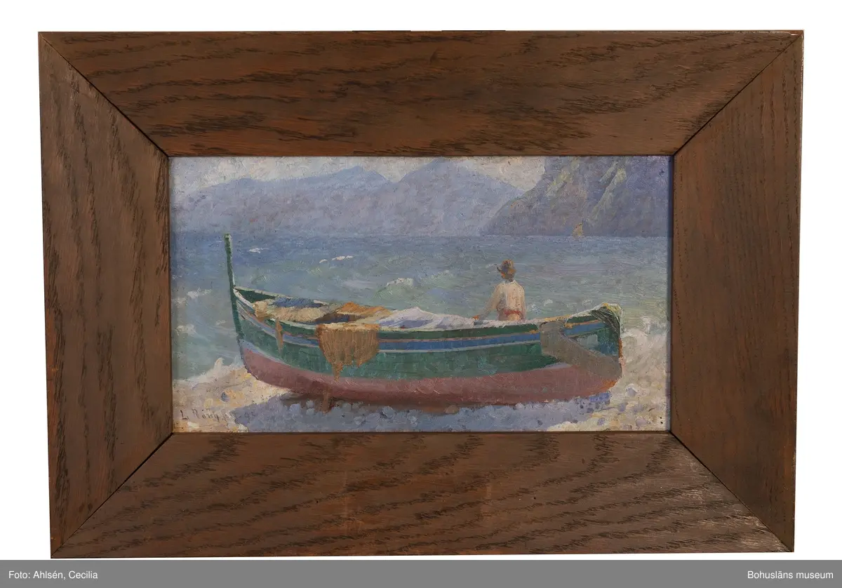Fiskebåt, Capri, Italien