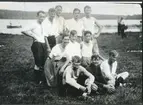 Västerås-Barkarö, Almö-Lindö. 
Ungt fotbollslag, 1926-1927.