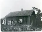 Västerås-Barkarö sn, Västerås kn, Fiskartorp.
Familjen Andersson, c:a 1900-1910.