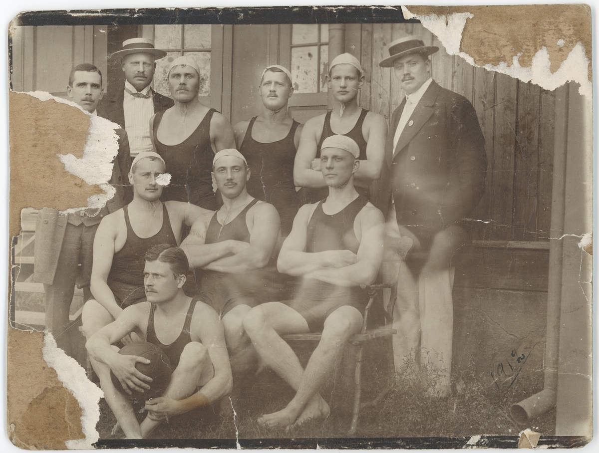 Upsala Simsällskaps pololag, Uppsala 1912
