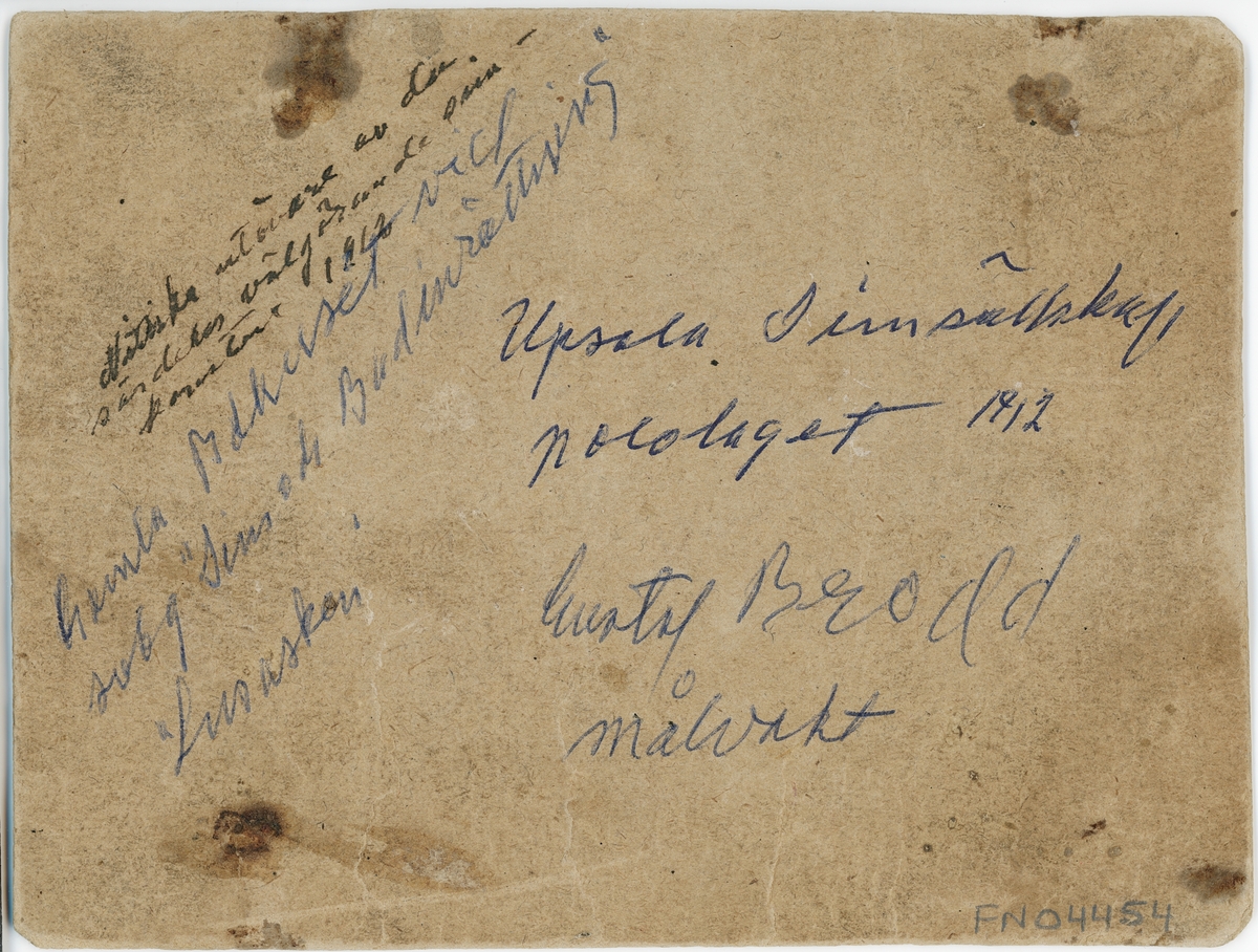 Upsala Simsällskaps pololag, Uppsala 1912