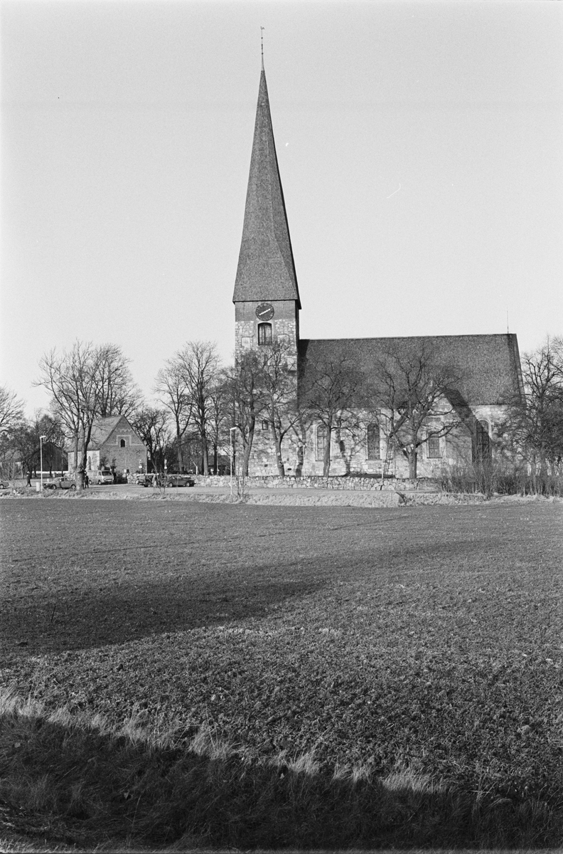 Vaksala kyrka, Vaksala socken, Uppland 1982