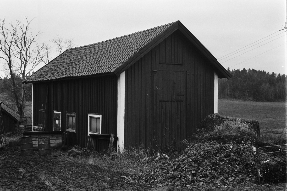 Stall, Stabby 1:1, Uppsala-Näs socken, Uppland 1984