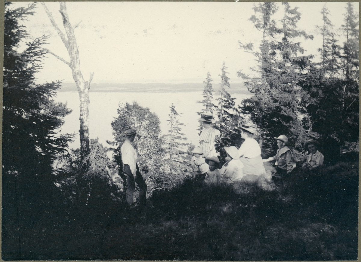 Utsikt från Ekebacken på Halleberg