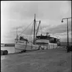 M/S Stjärnorp ligger i Visningsö hamn.