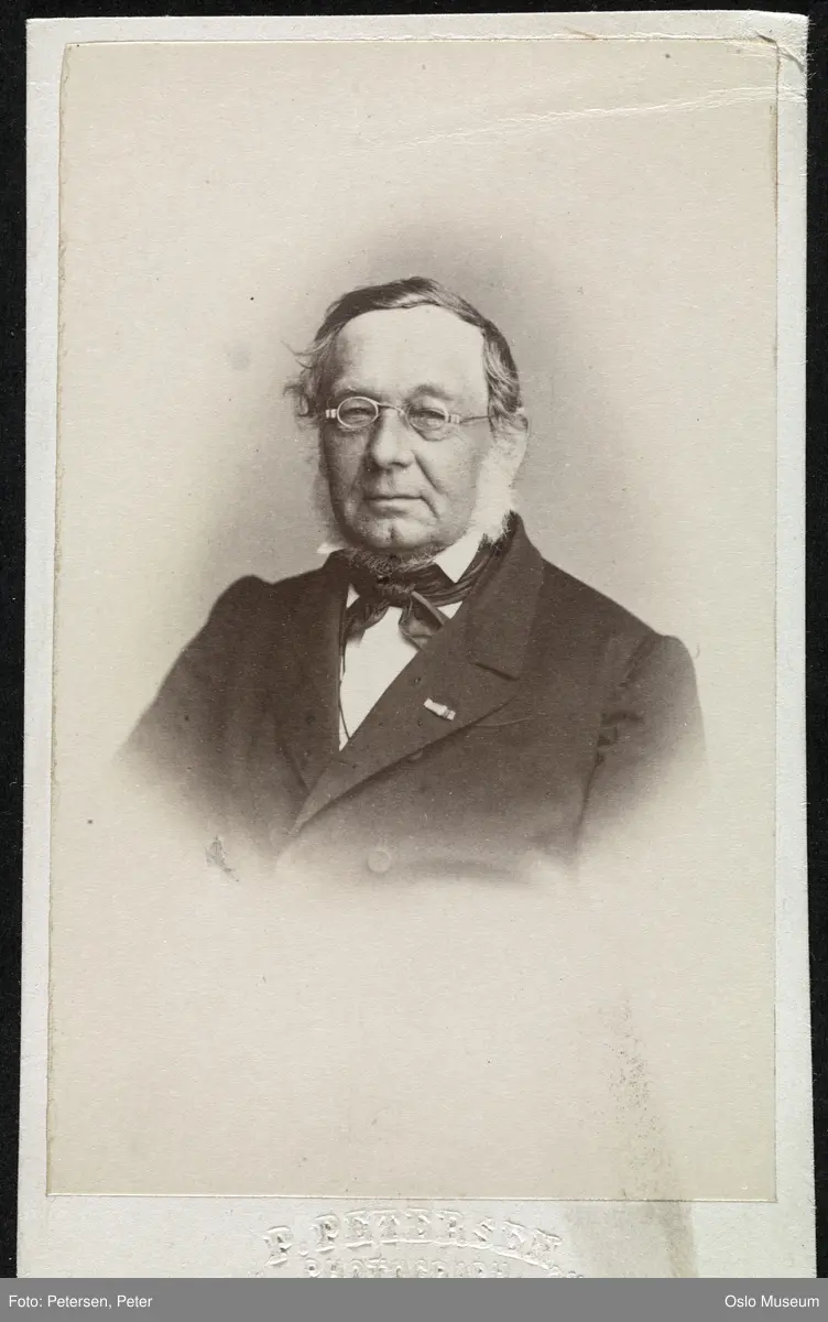 portrett, mann, lege, professor, vignettert brystbilde