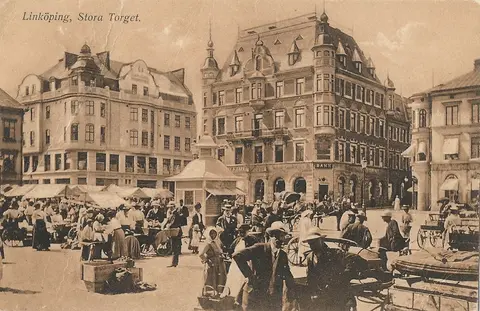 Linköpingsvykort