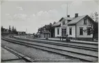 Vikersviks järnvägsstation.