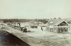 Bergslagsbanan. 
Järnvägsstationen Ställdalen. 
Järnvägen Bånghammar - Kloten anlades åren 1874-1876.