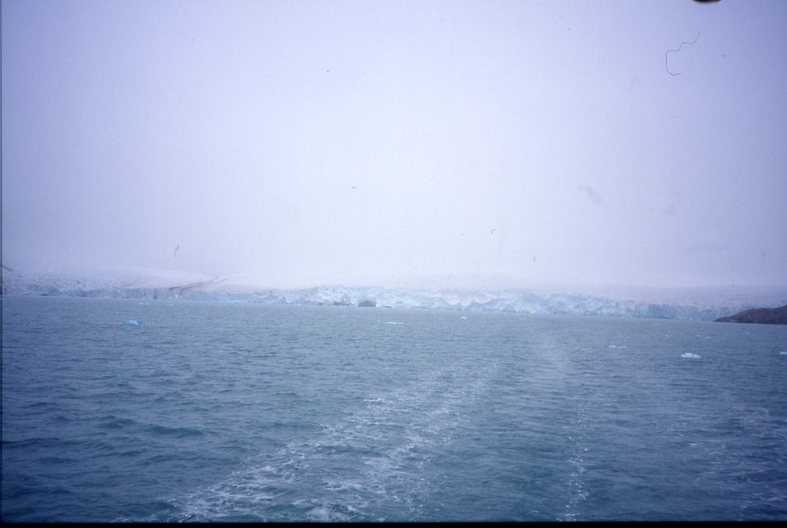 Okänd glaciär.