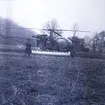 Militärövningen Ölandskriget. En helikopter från marinen.
