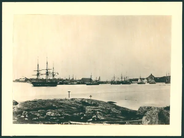 Eskader på Karlskrona redd 1867