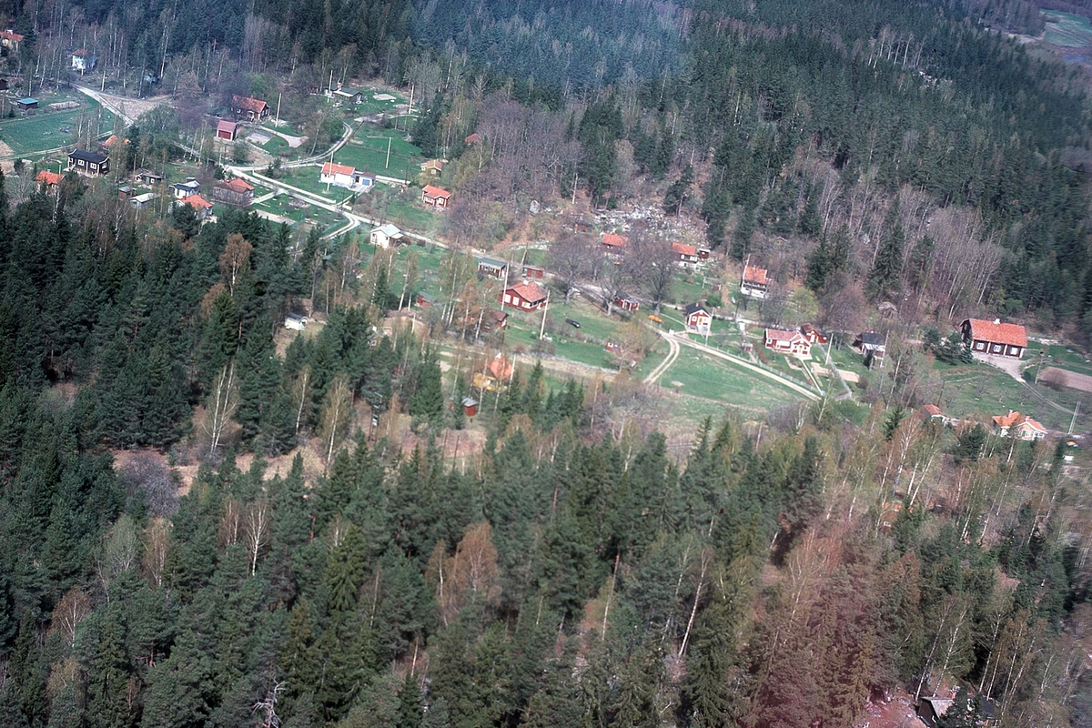Flygbild, Sommarstugeområde, Från Öster