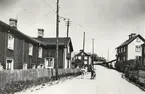 Fastigheter längs Gamla Norrvägen, Växjö, 1940-tal.