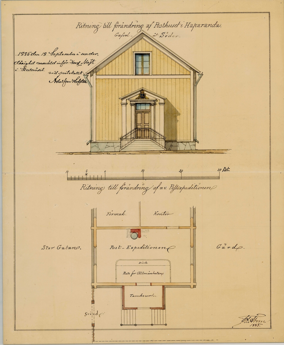 Posthus i Haparanda