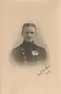 Porträtt av Carl Erichsen, officer i norska armén.